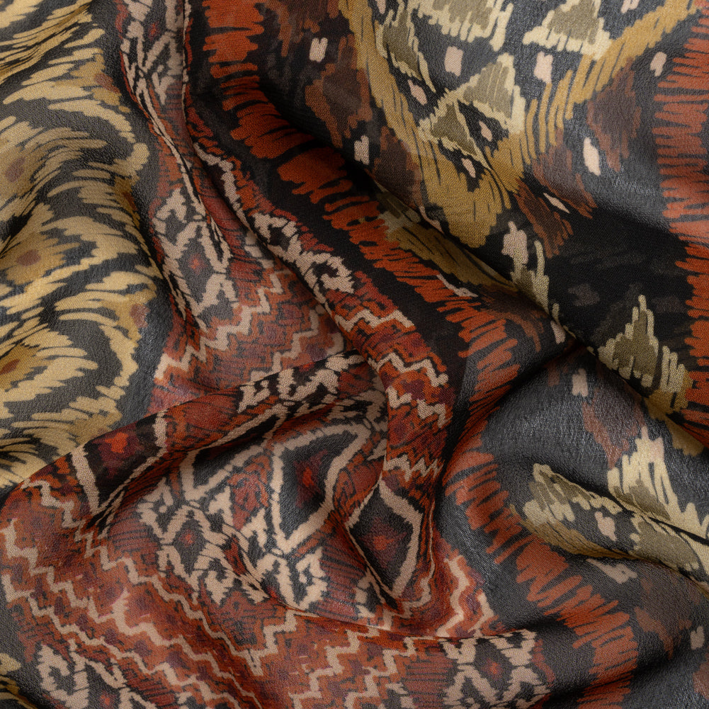 Mood Exclusive Rust Style Central Viscose Chiffon - Joann Fabrics