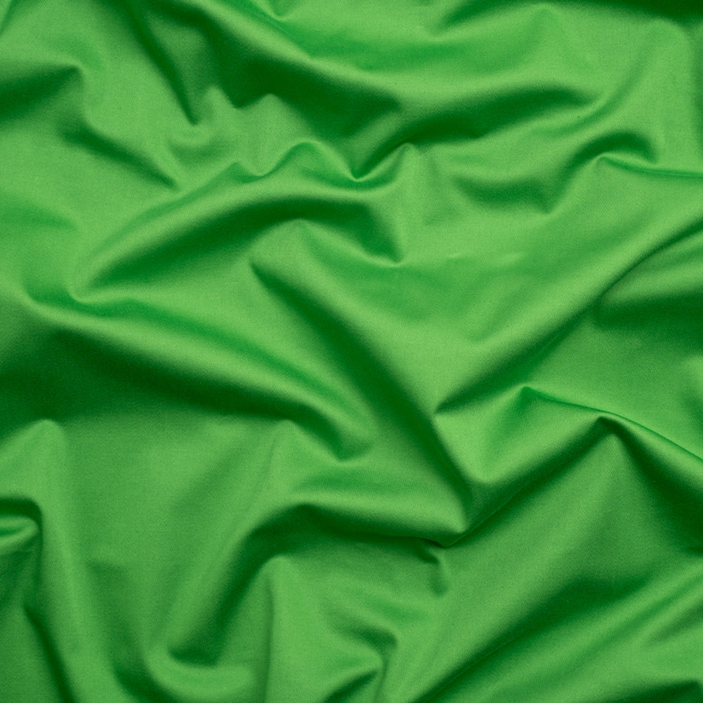 Stretch Cotton Sateen - Green - Mood Exclusive Carlos Collection - Joann Fabrics