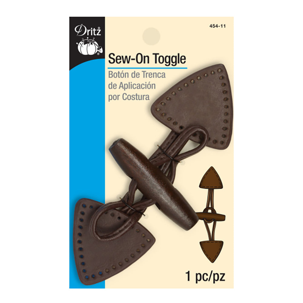 Dritz Sew-On Toggle - Brown - Joann Fabrics