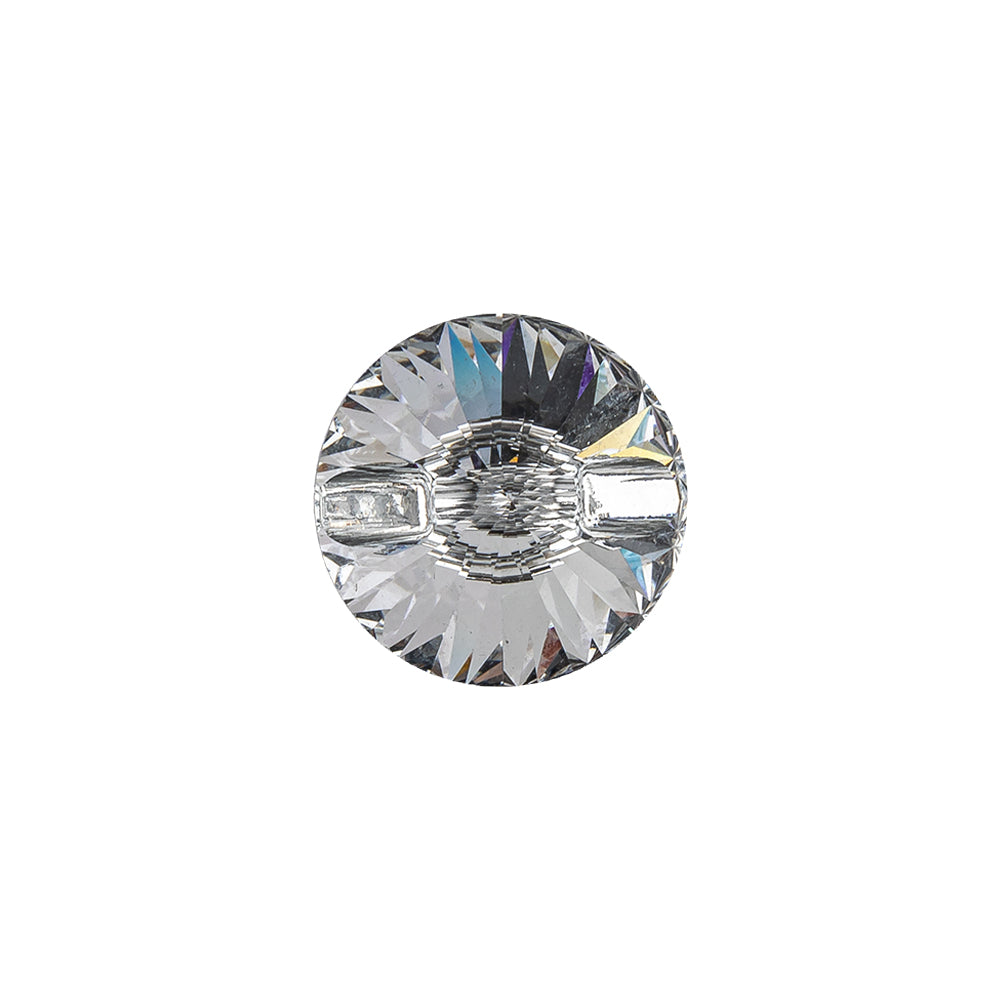 Vintage Swarovski Crystal Reverse Mirror Coated Unfoiled Self Back Button - 22L/14mm - Joann Fabrics