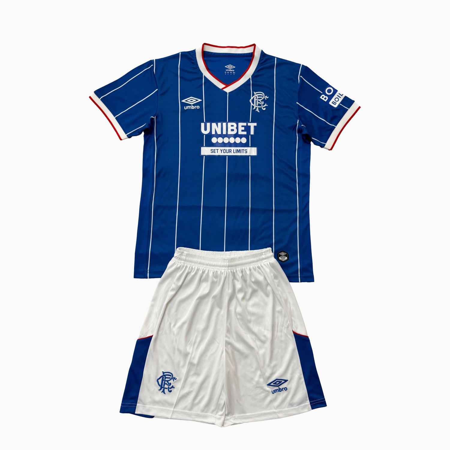 Glasgow Rangers 26-27 Home Men's Adult Jersey Set - Fans Version - UnitedFutballJersey