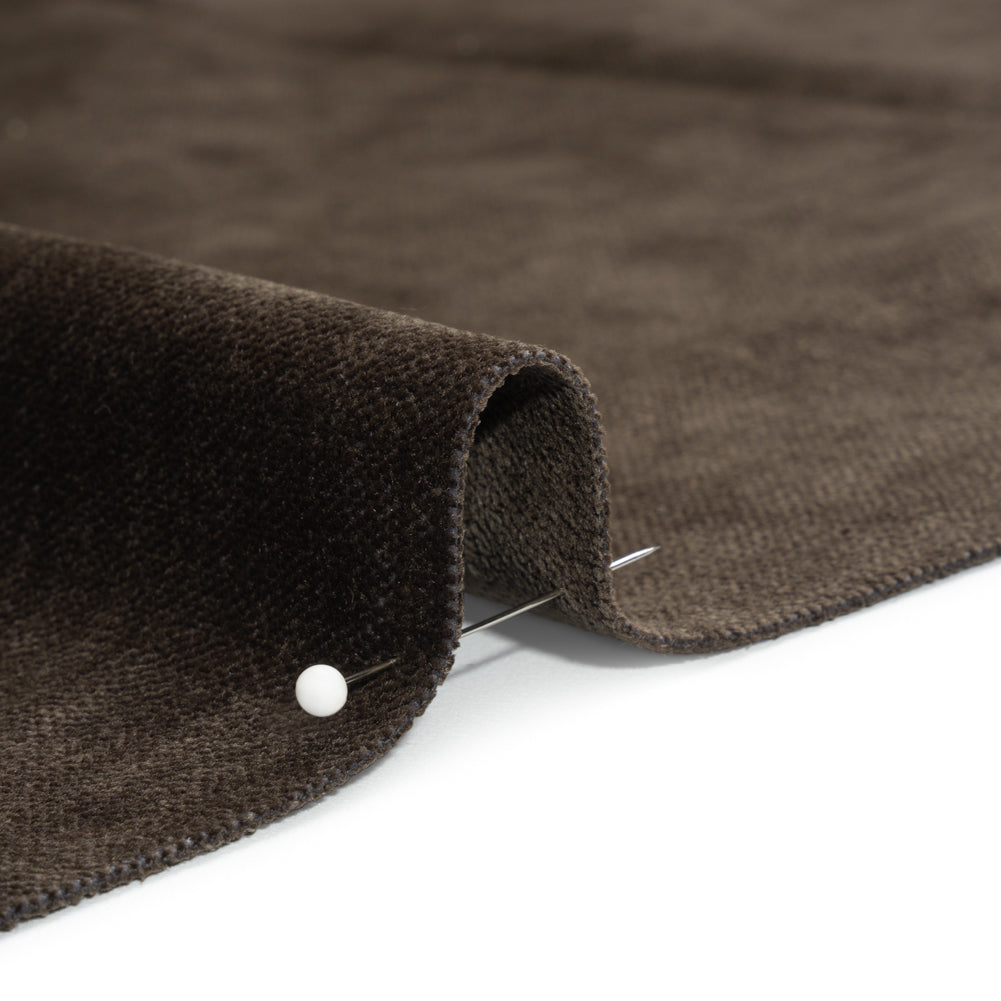 Upholstery Chenille with Latex Backing - Black Walnut - Tonnet Collection - Joann Fabrics