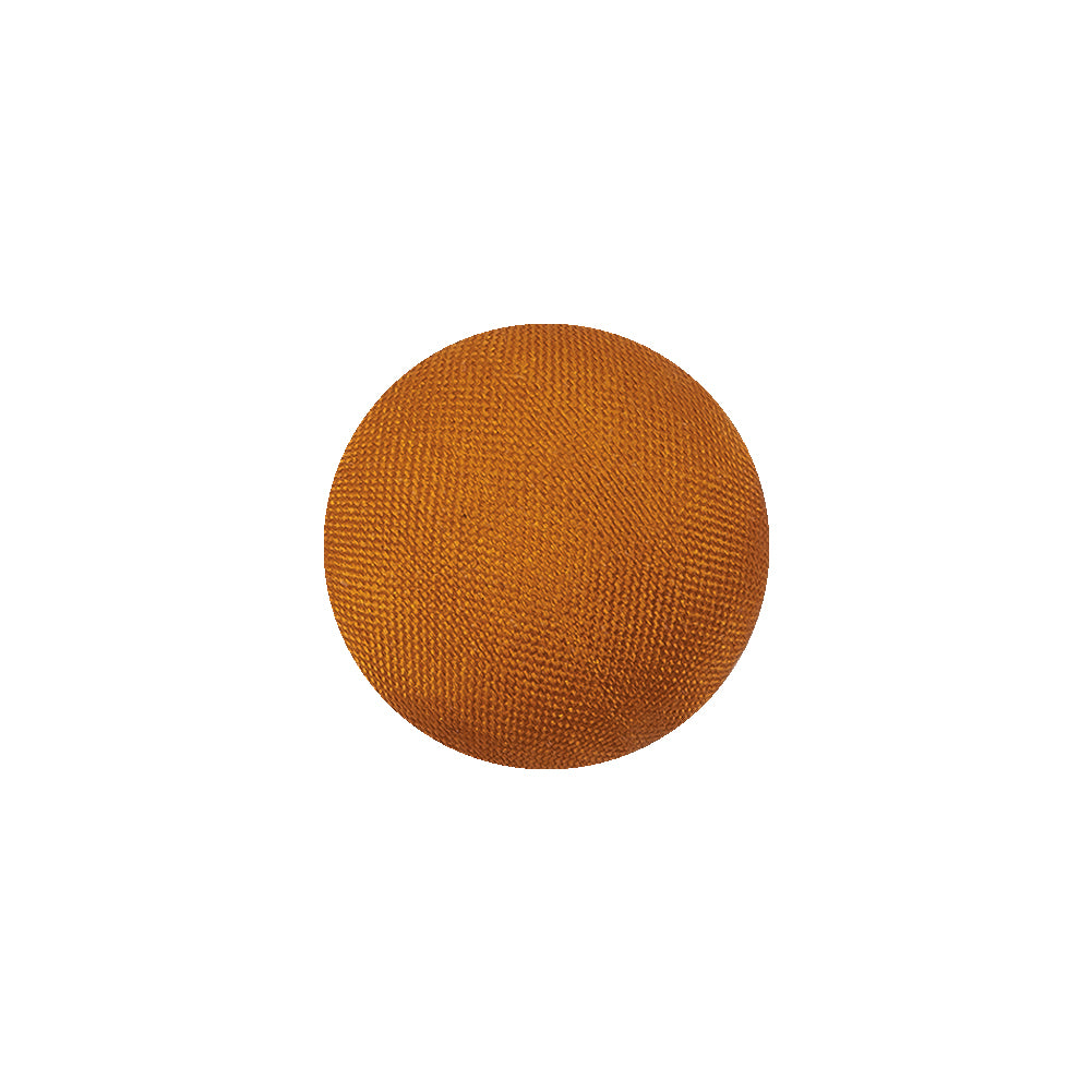 Orange Satin Covered Domed Silk and Metal Sew On Button - 25L/16mm - Joann Fabrics