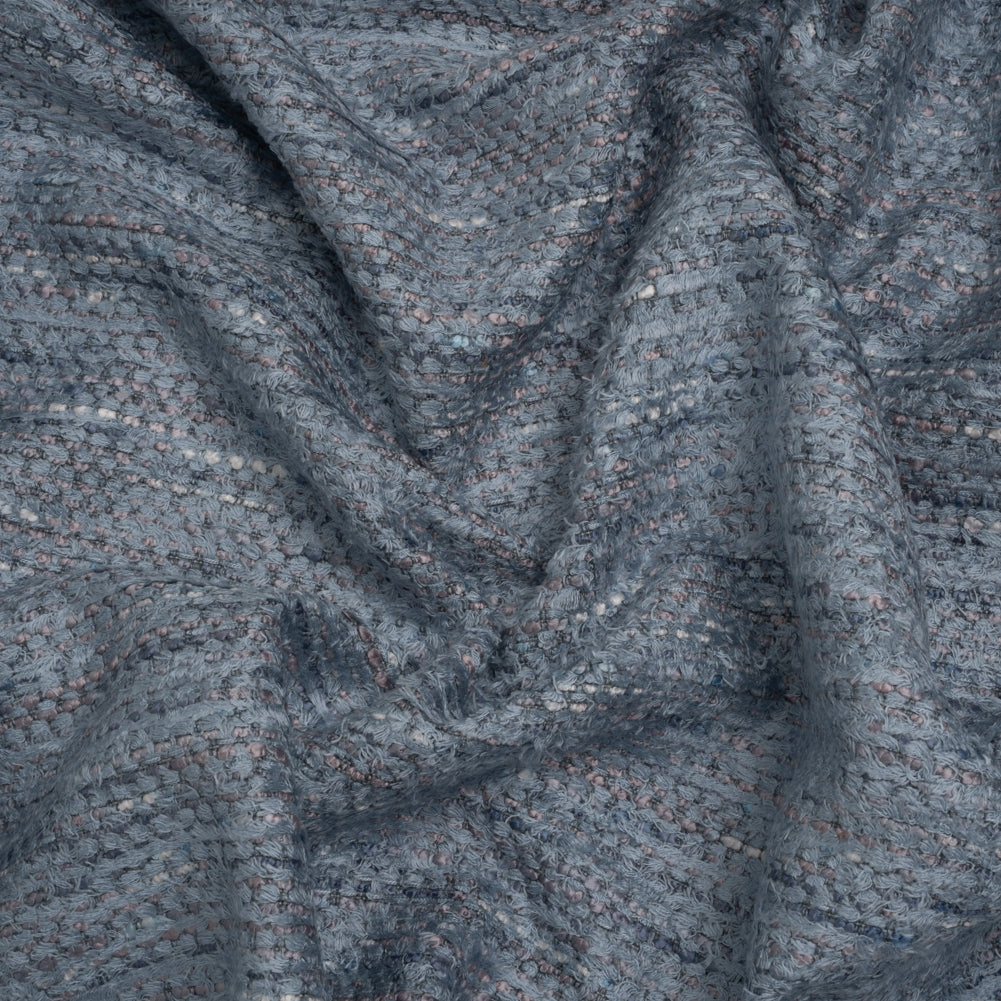 Recycled Olefin and Acrylic Upholstery Boucle and Chenille Tweed - Whisper Stripes - Virginia Collection - Joann Fabrics