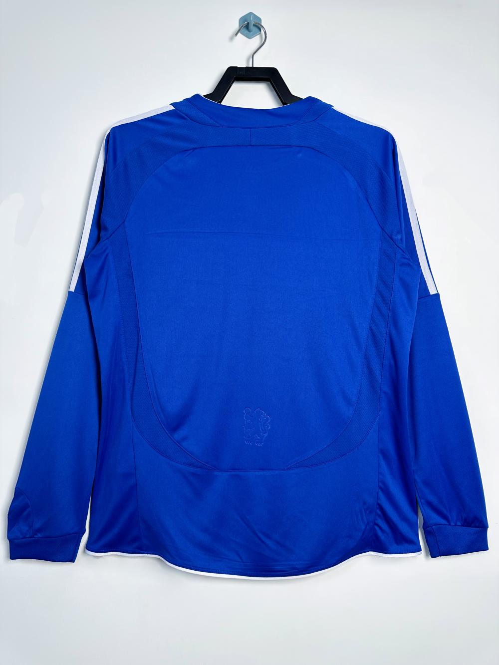 2006-2007 Retro Long Sleeve Chelsea Home Football Shirt 1:1 Thai Quality