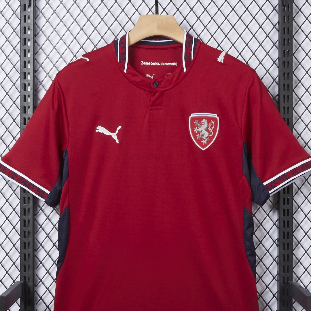 Czech Republic 2026 Home Jersey - Fans Version - UnitedFutballJersey