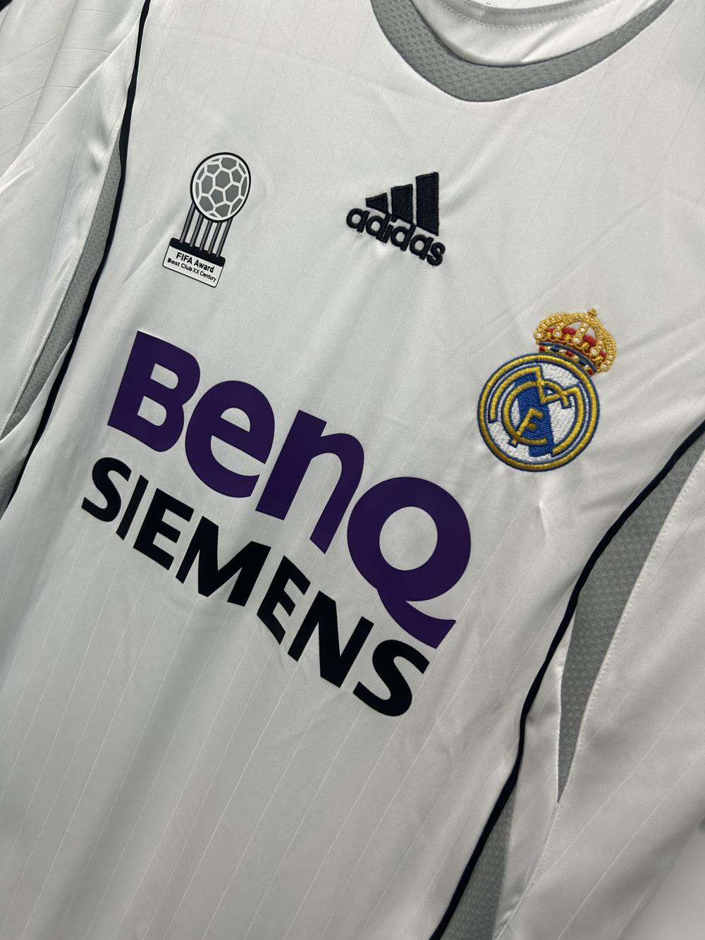 2006/2007 Retro Real Madrid Home Football Jersey 1:1 Thai Quality