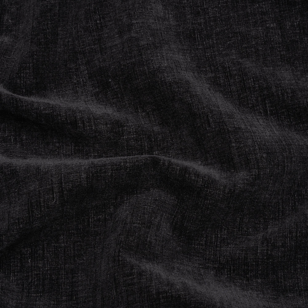 Otta Black Polyester Chenille Woven - Joann Fabrics