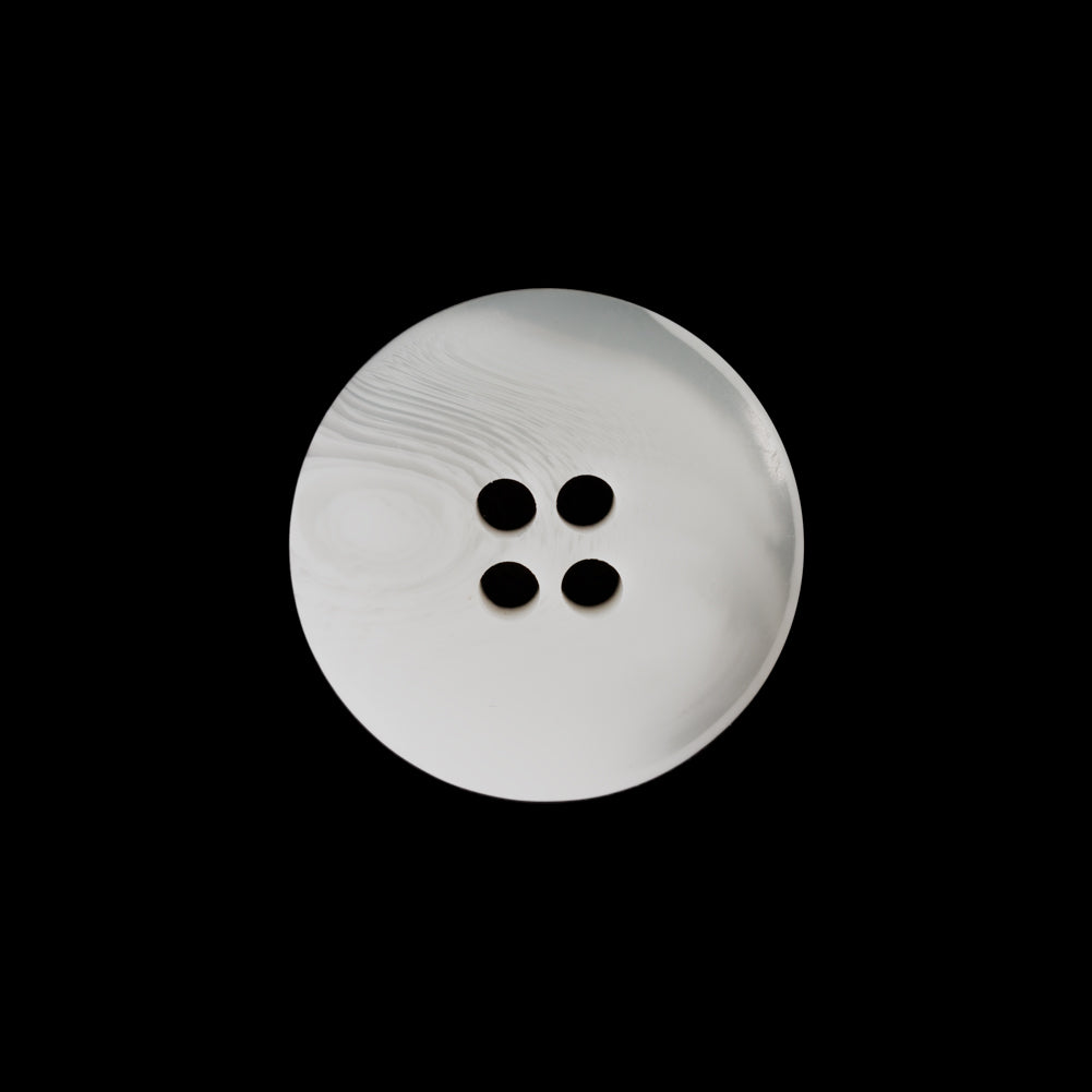 White Swirl 4-Hole Button - 32L/20mm - Joann Fabrics