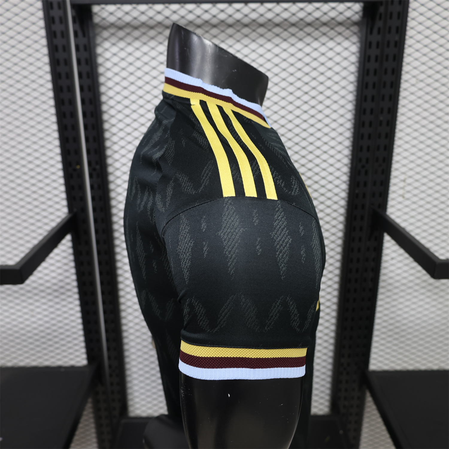 Aston Villa 26-27 Away Black Jersey - Player Version - UnitedFutballJersey