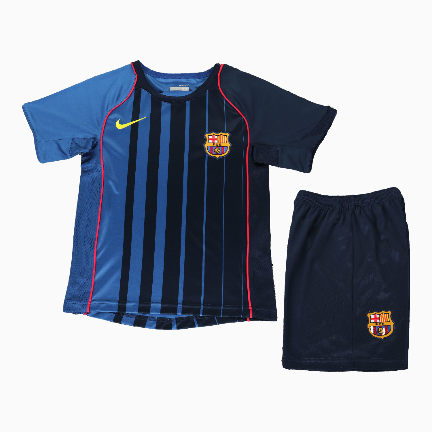 Retro Barcelona 2004-05 Away Kids Kit - UnitedFutballJersey
