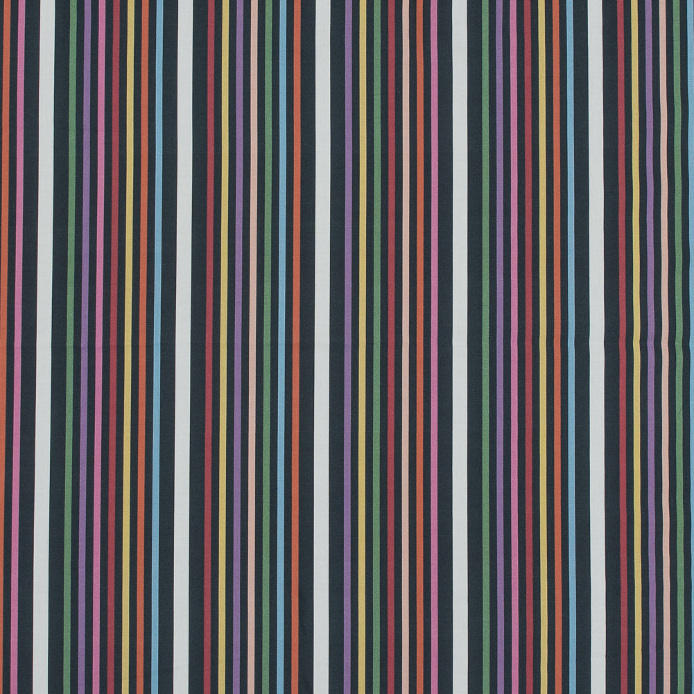 Mood Exclusive Humileco estas Tenereco Black Cotton Poplin - Joann Fabrics