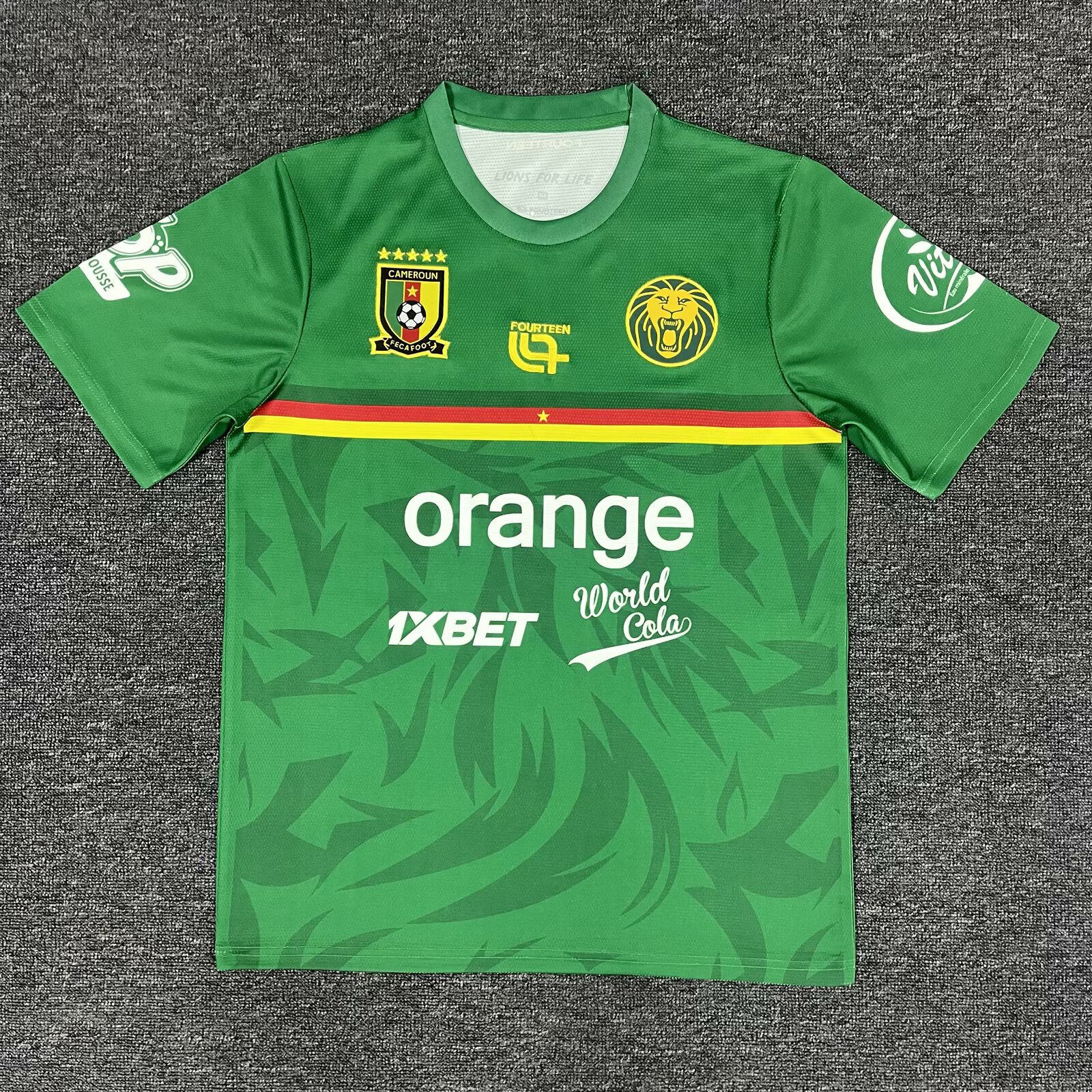 2025/2026 Cameroon Training clothes Green Football Shirt 1:1 Thai Quality