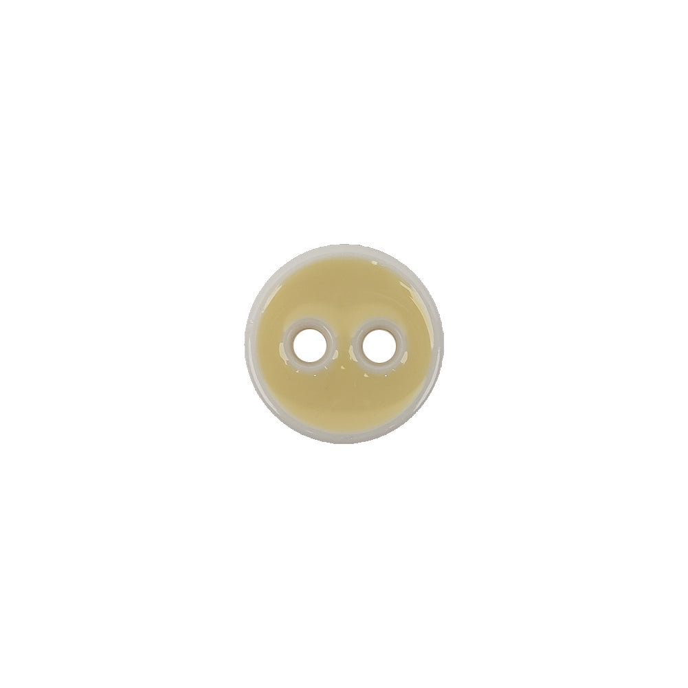 Italian Sunny Side Up and White Two Hole Plastic Button - 18L/11.5mm - Joann Fabrics