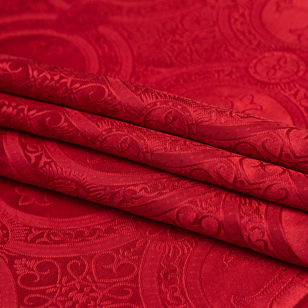True Red Ecclesiastical Jacquard - Joann Fabrics