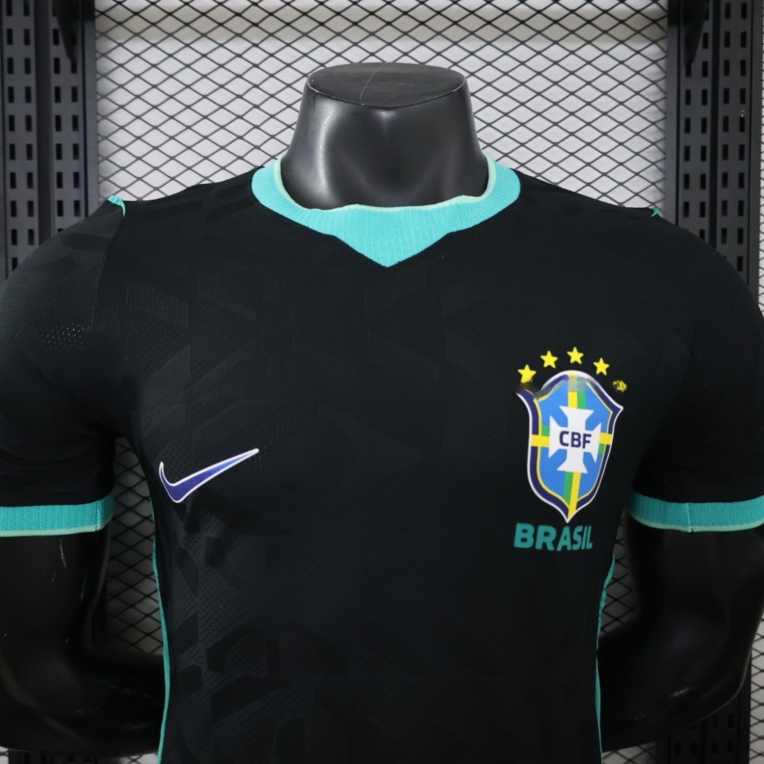 Brazil 2026 Black Mint Special Jersey - Player Version - UnitedFutballJersey