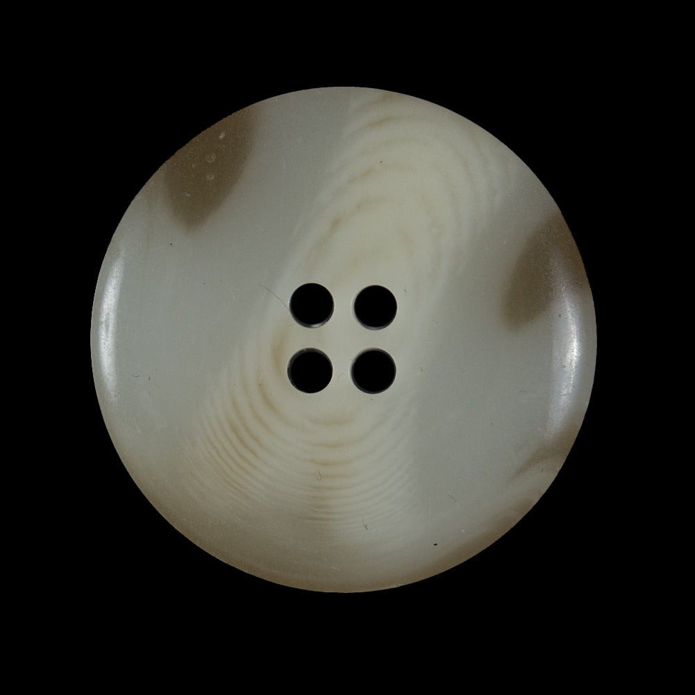 Ivory and Beige Horn Button - 44L/28mm - Joann Fabrics