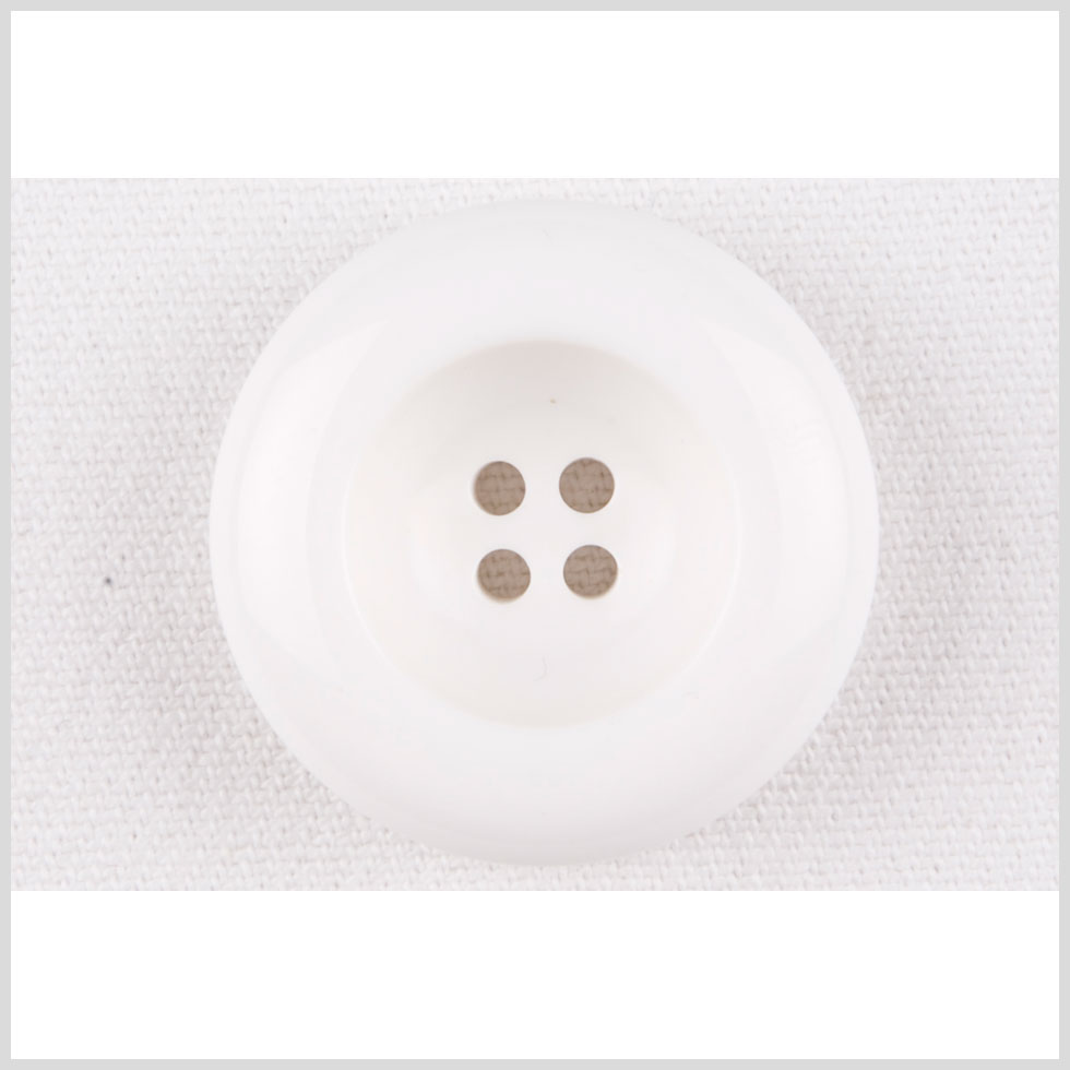 White Plastic Button - 48L/30.5mm - Joann Fabrics