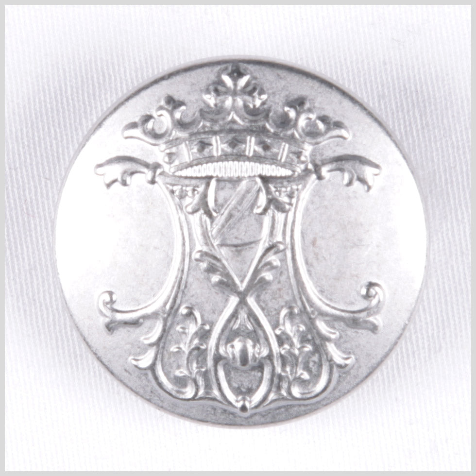 Matte Silver Metal Coat Button - 48L/30.5mm - Joann Fabrics