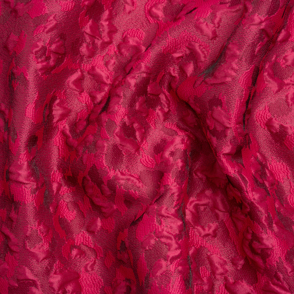 Luminous Fuchsia Wild Spots Lightweight Luxury Brocade - Joann Fabrics