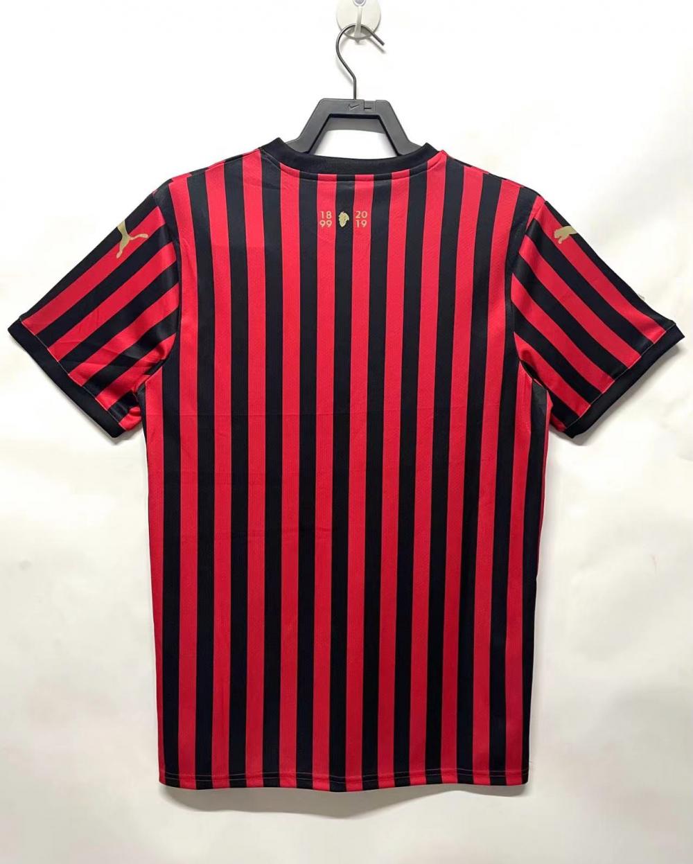 Retro AC Milan 120th Anniversary Edition Football Shirt 1:1 Thai Quality