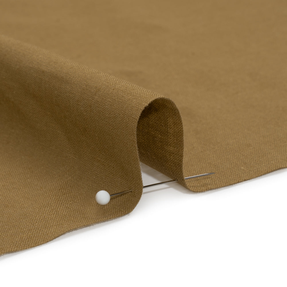 Famous Australian Designer Khaki Linen and Cotton Woven - Joann Fabrics