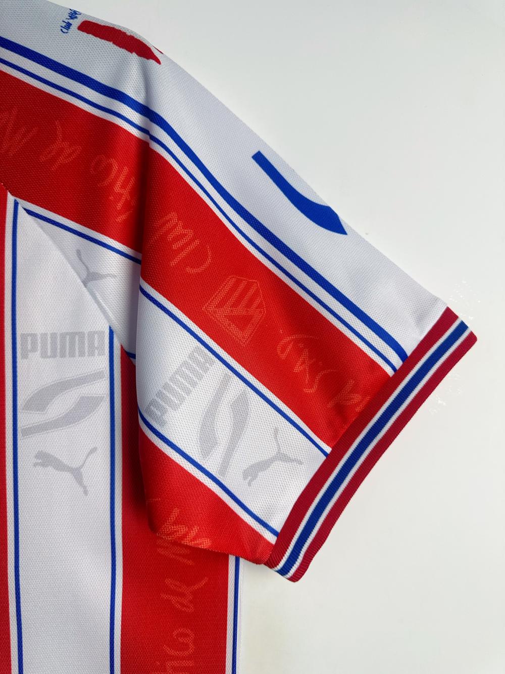 1996-1997 Retro Atletico Madrid Home Soccer Jersey 1:1 Thai Quality