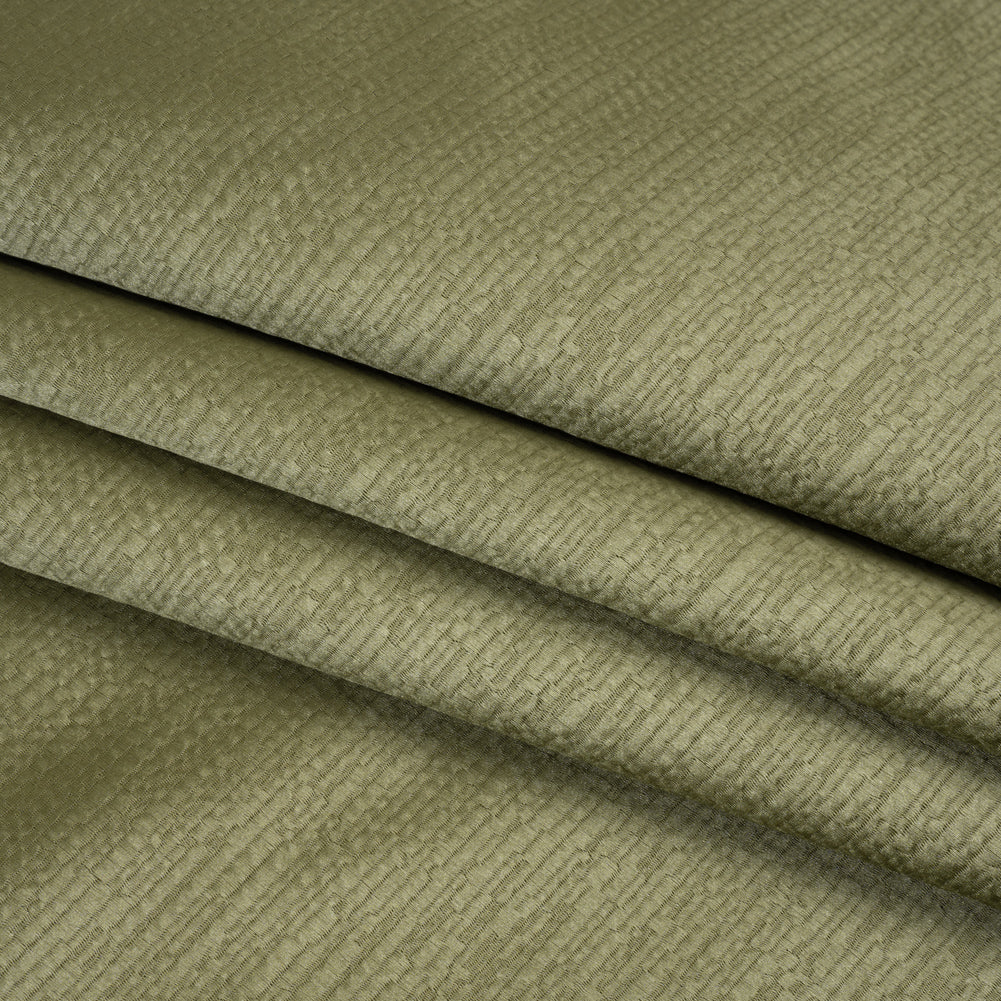 Luminous Textural Recycled Polyester Woven - Olive - British Imported - Joann Fabrics