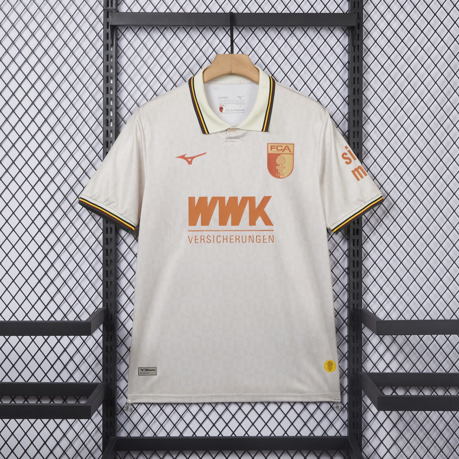 Augsburg 25-26 Pale Yellow Special Jersey - Fans Version - UnitedFutballJersey
