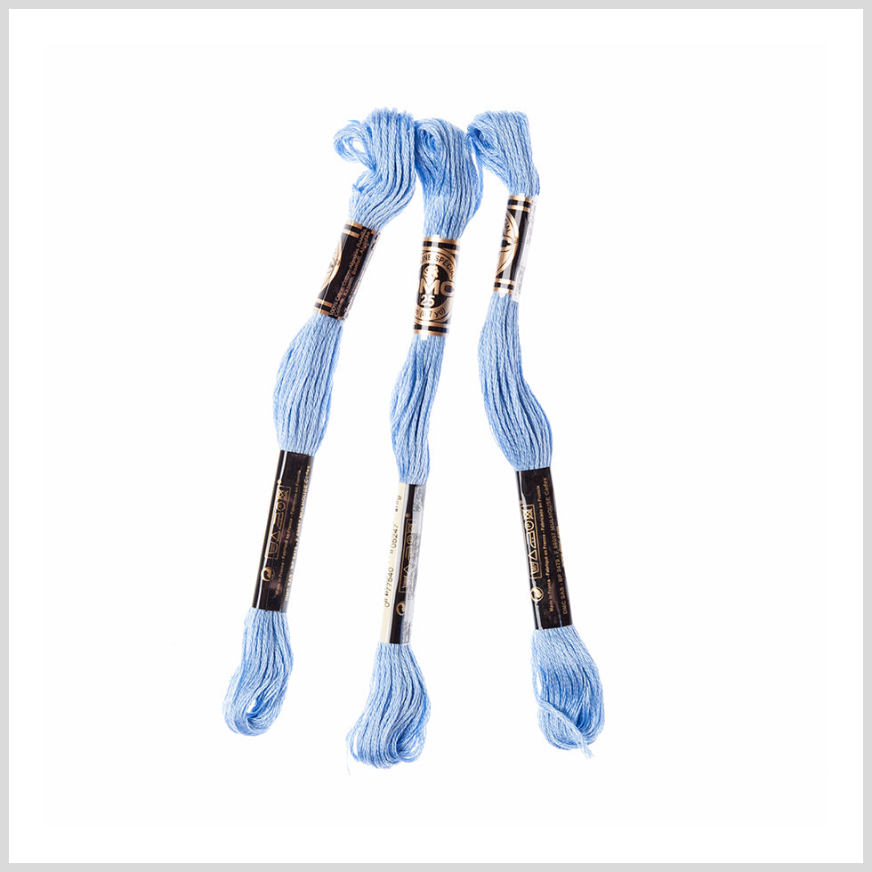 3-Pack DMC Size 6 Embroidery Floss #809 Delft Blue - Joann Fabrics