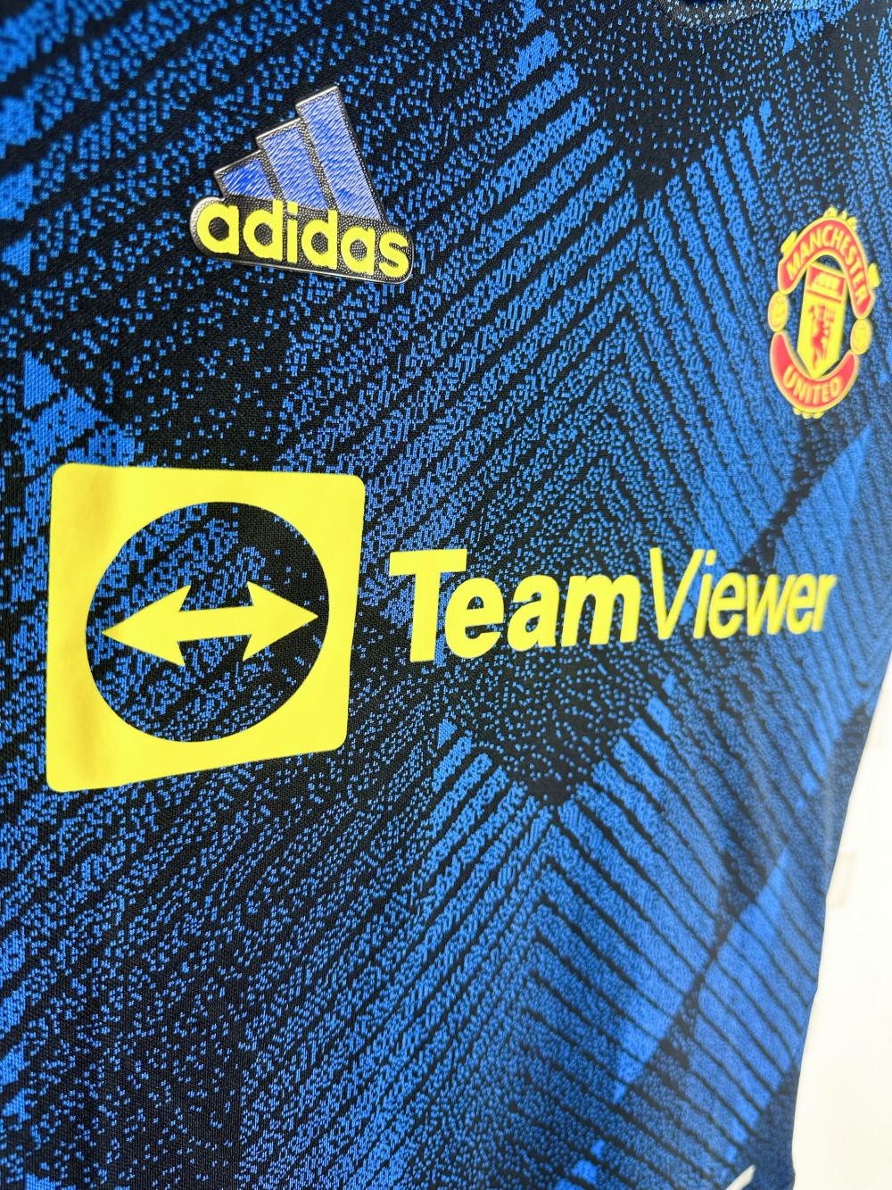 2021-2022 Retro Manchester United Third Away Football Shirt 1:1 Thai Quality