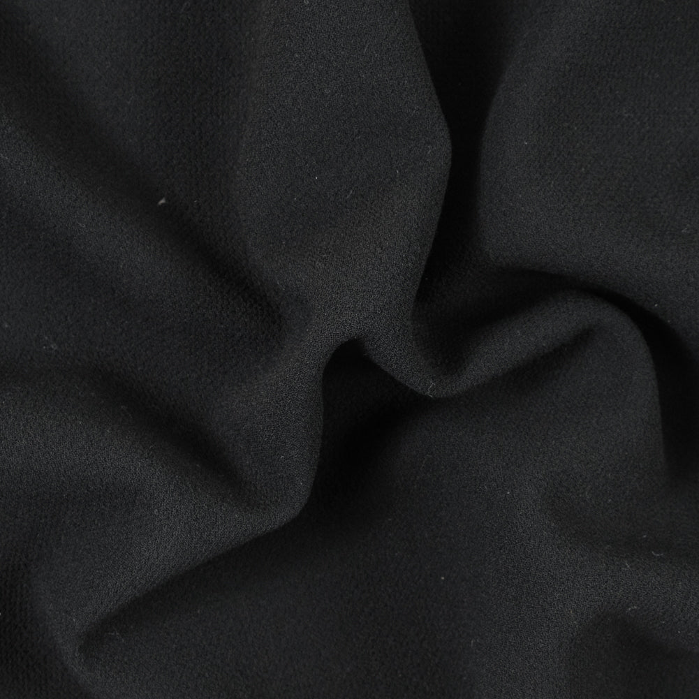 Black 100% Double Wool Crepe - Joann Fabrics