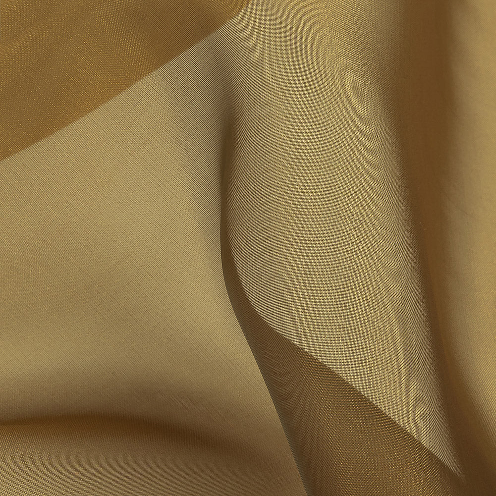 Golden Olive Polyester Organza - Joann Fabrics
