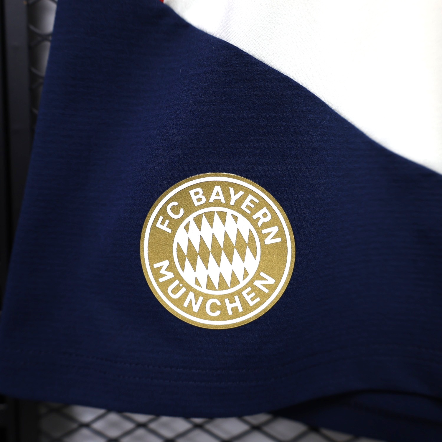 Bayern Munich 26-27 White Blue Shorts - Player Version - UnitedFutballJersey