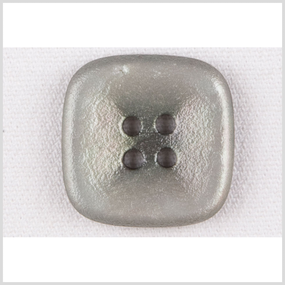 Gray Iridescent 4-Hole Square Plastic Button - 28L/18mm - Joann Fabrics