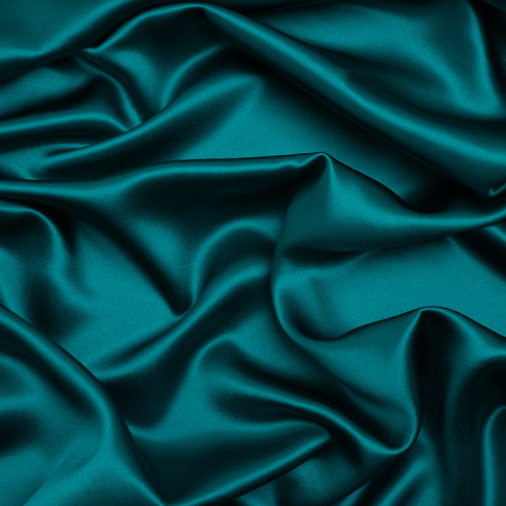 Silk Crepe Back Satin - Deep Teal - Premium Collection - Joann Fabrics