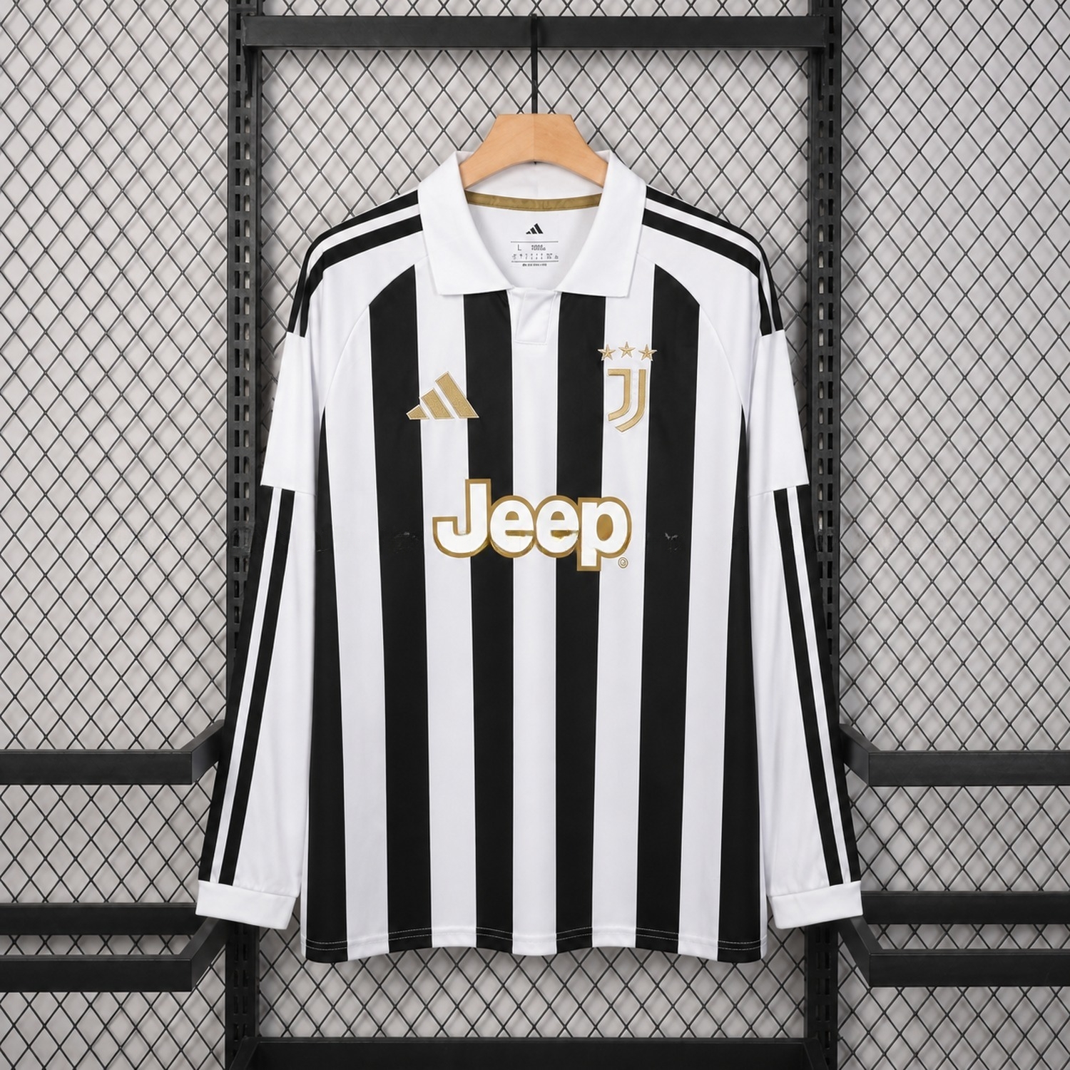 Juventus 26-27 Home Long Sleeves Jersey - Fans Version - UnitedFutballJersey