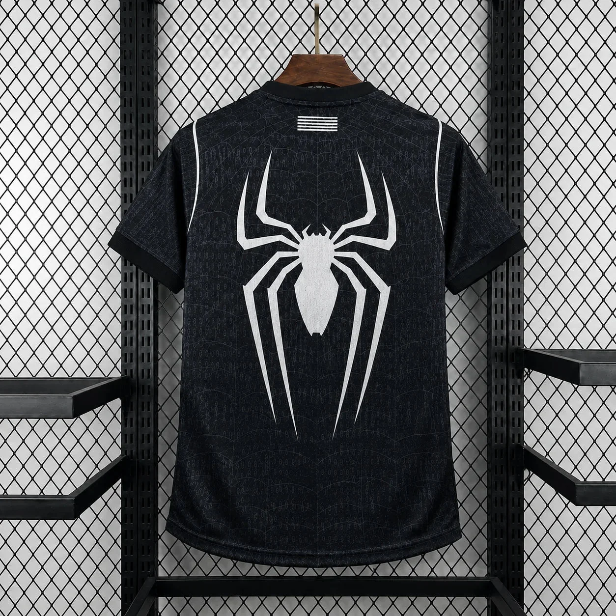 Barcelona 2026 Barcelona X Spiderman Black Shirt