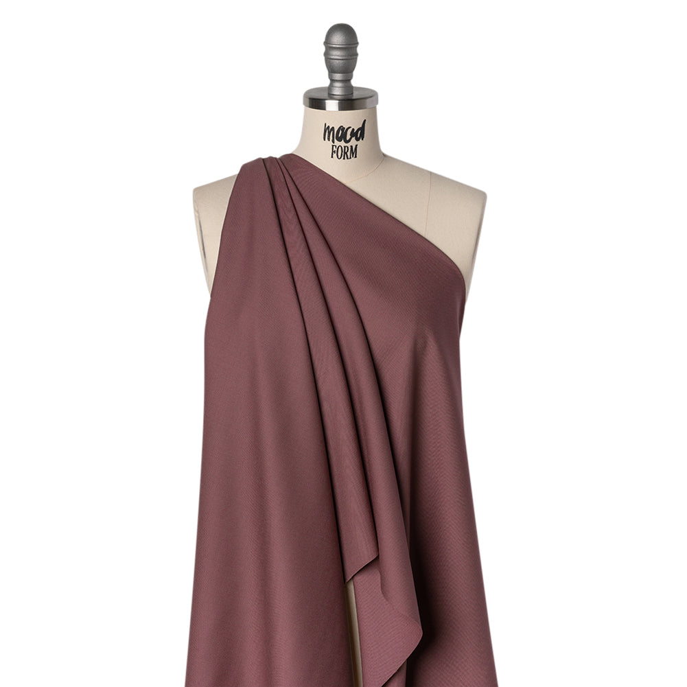 Wool Suiting - Dusty Plum - Deadstock - Joann Fabrics