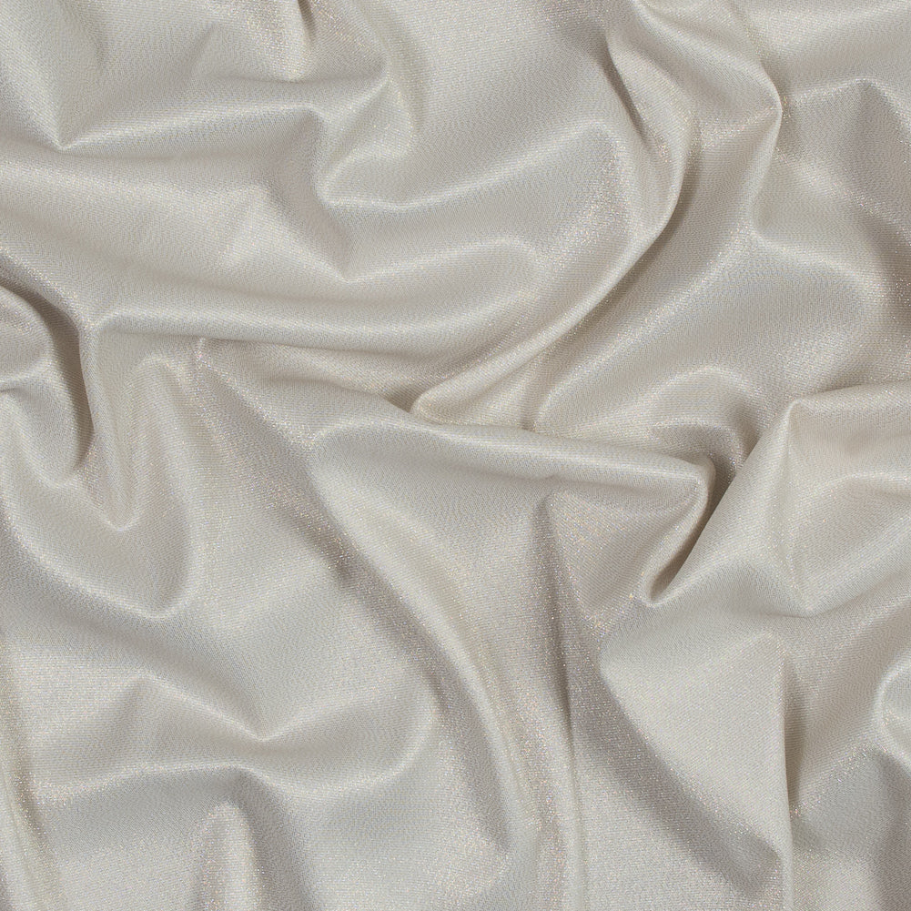 Brittani Metallic Gold and Off-White Stretch Two-Tone Satin - Joann Fabrics
