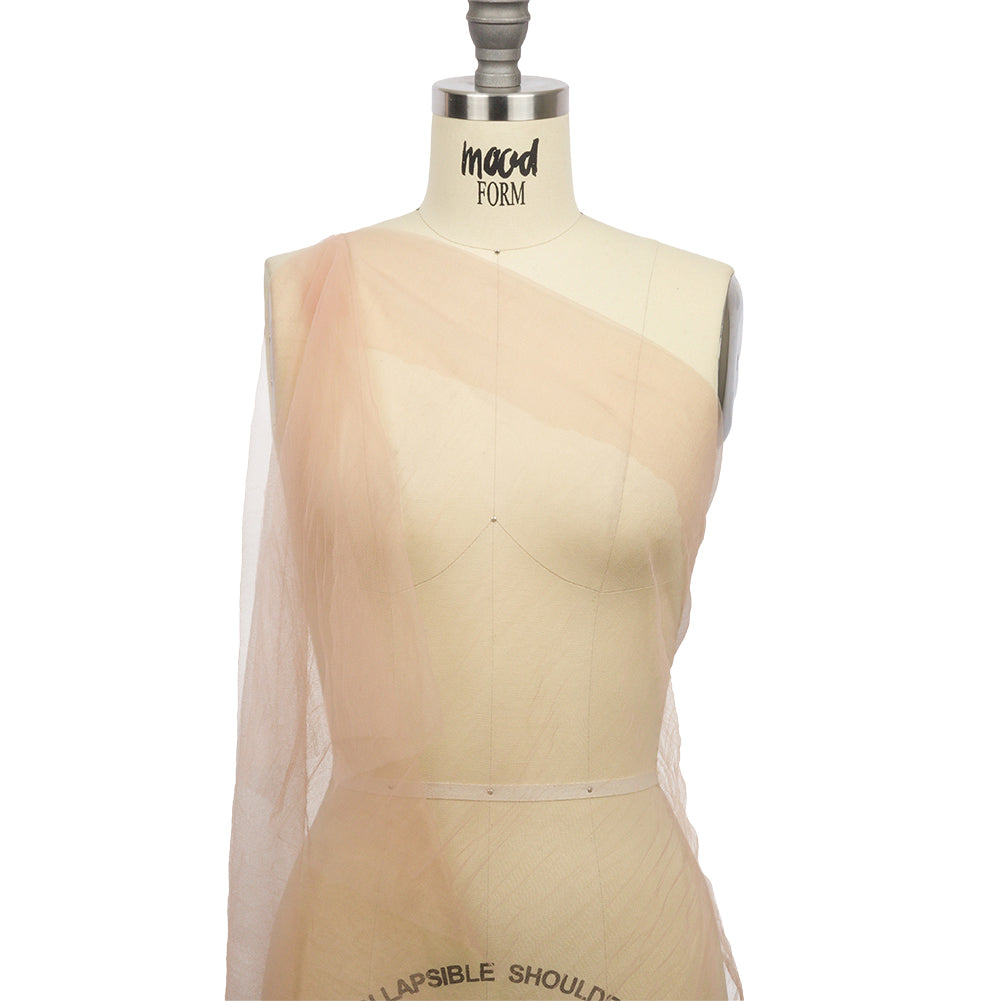 Crinkled Soft Polyester Tulle - Nude - Poplar Collection - Joann Fabrics