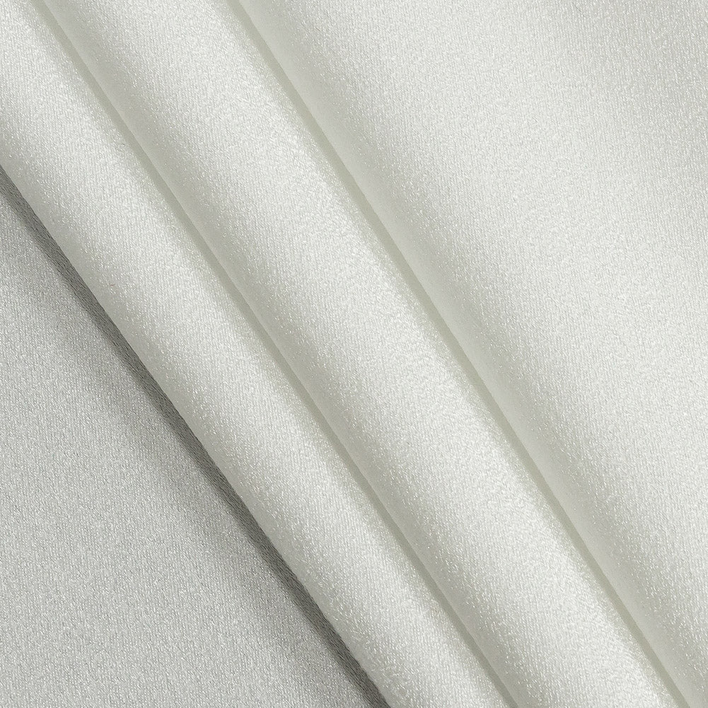 Lux Polyester Crepe Back Satin - White - Isla Collection - Joann Fabrics
