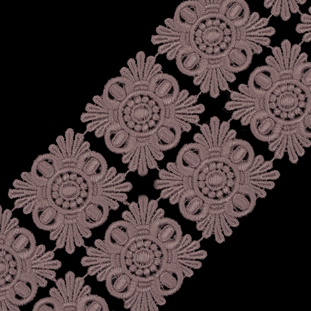 Taupe Venise Lace Trim - 3.5