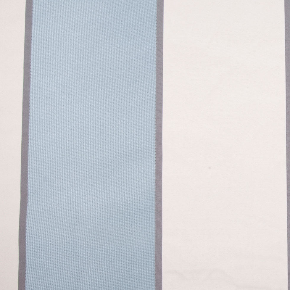 Sky Blue/Natural/Black Stripes Woven - Joann Fabrics