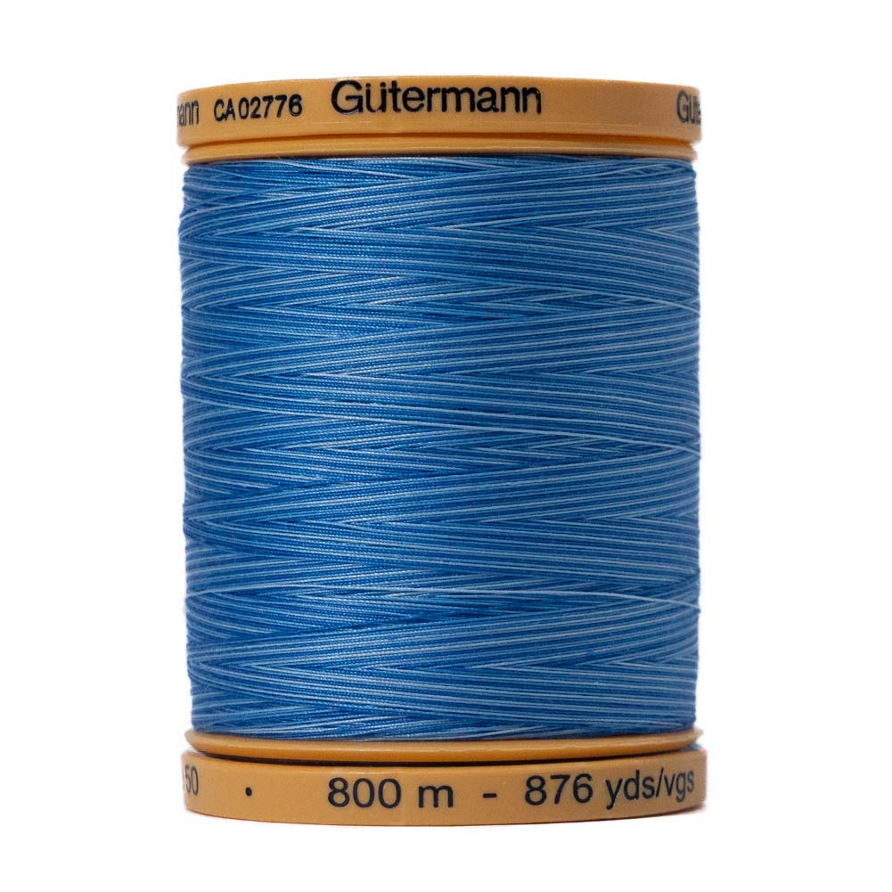 Gutermann Natural Cotton Thread 800m - 9981 Blue Awakening - Joann Fabrics
