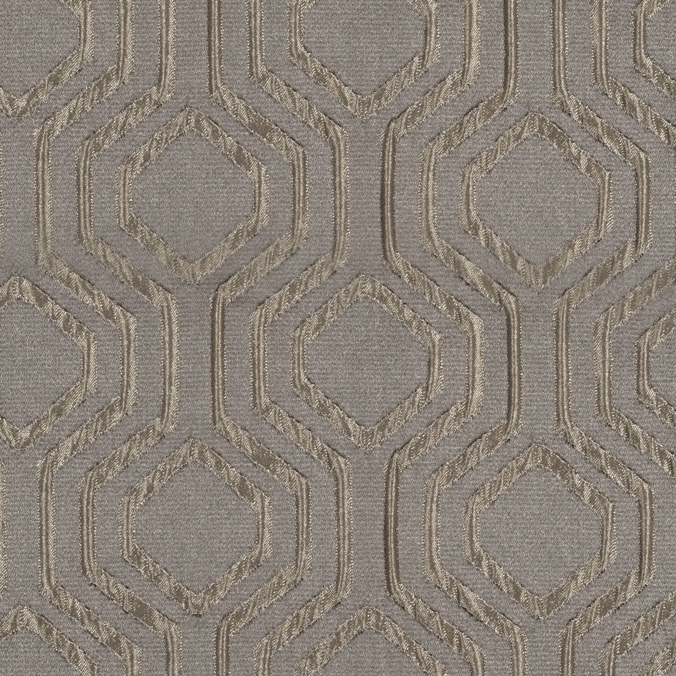 Gunmetal Geometric Brocade - Joann Fabrics