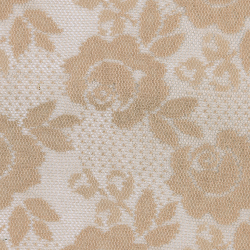 Beige Floral Polyester Lace - Joann Fabrics