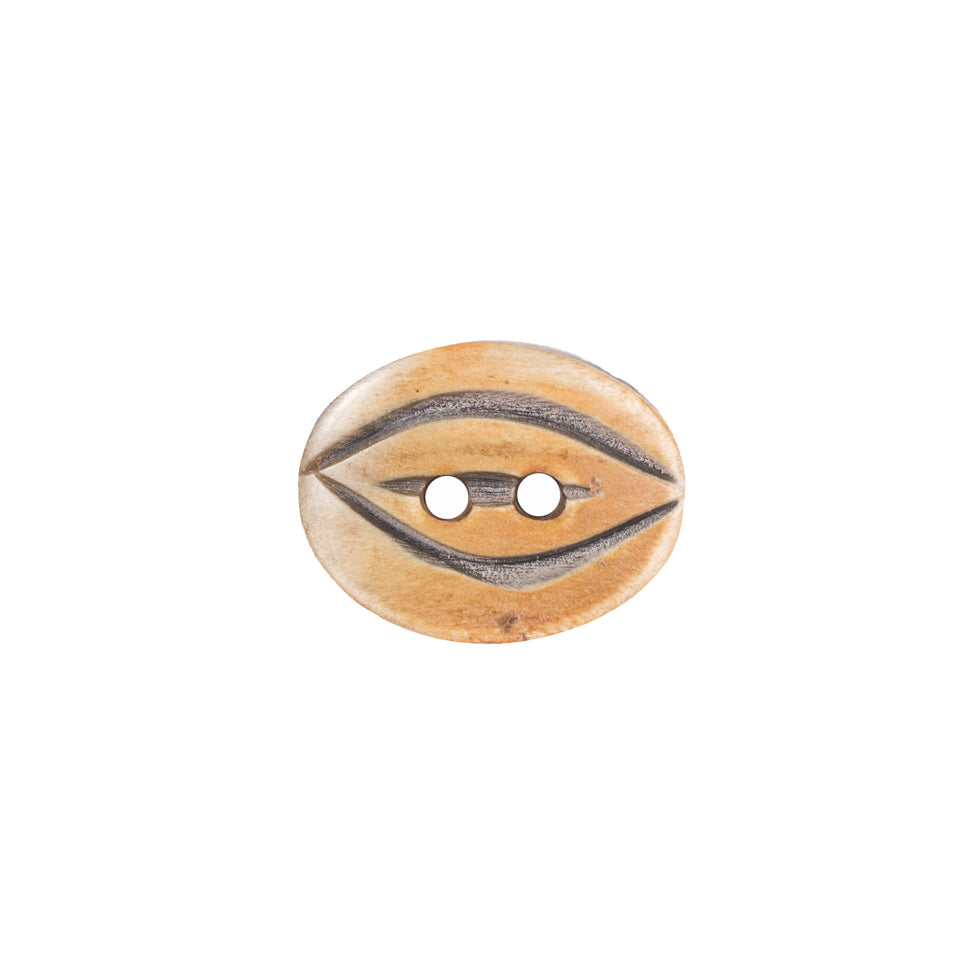 Oval Horn Button - 32L/20mm - Joann Fabrics