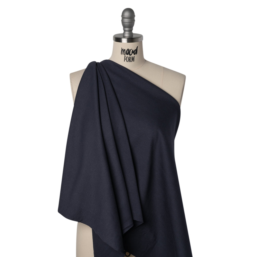 Stretch Cotton 2x2 Rib Knit - Navy - Deadstock - Joann Fabrics