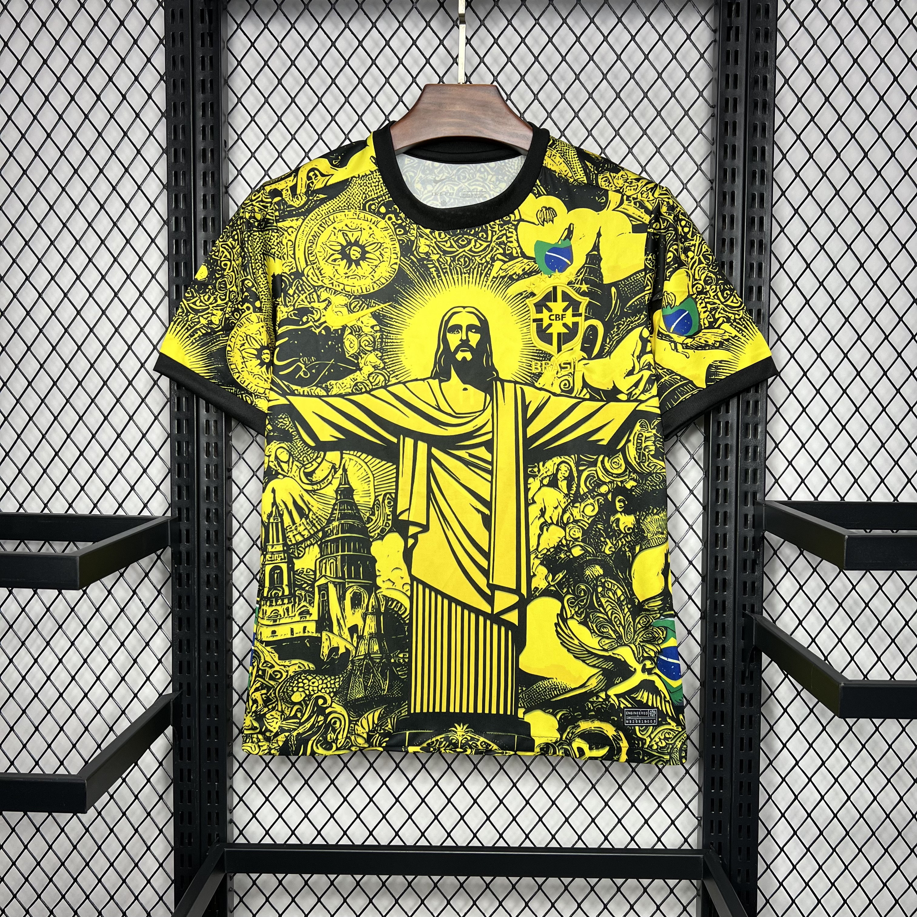 2024-2025 Brazil Special Edition Yellow Jersey